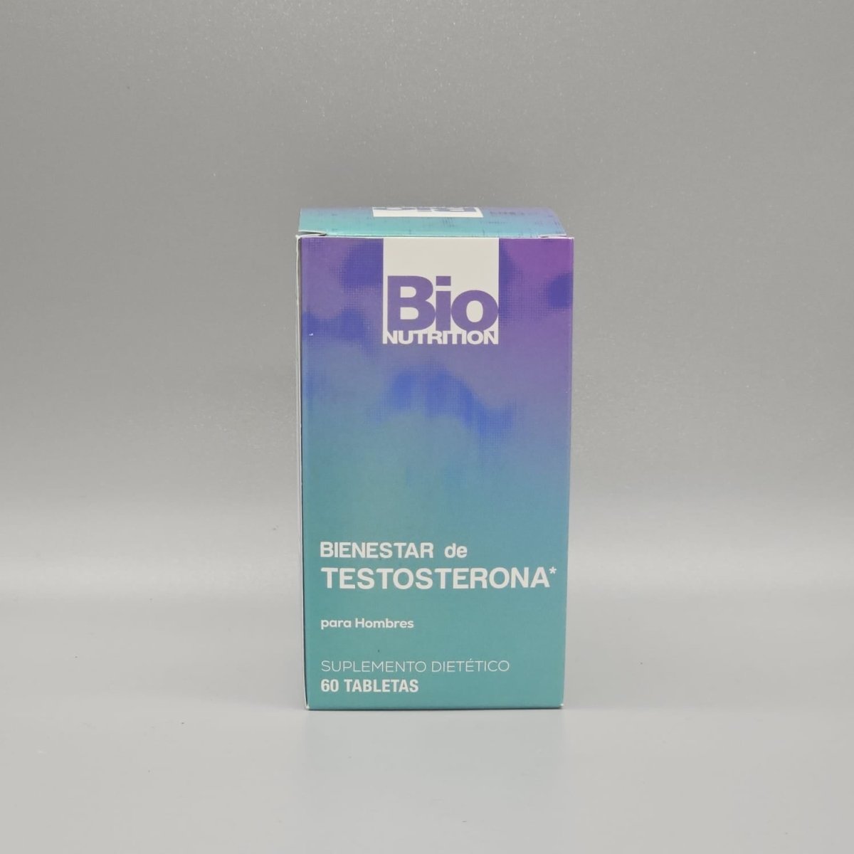 Testosterone Wellness for Men - 60 Tablets - Bio Nutrition — presentación (foto de archivo)