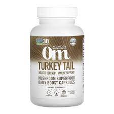 Turkey Tail Mushroom Superfood 90 Caps de OM Mushroom