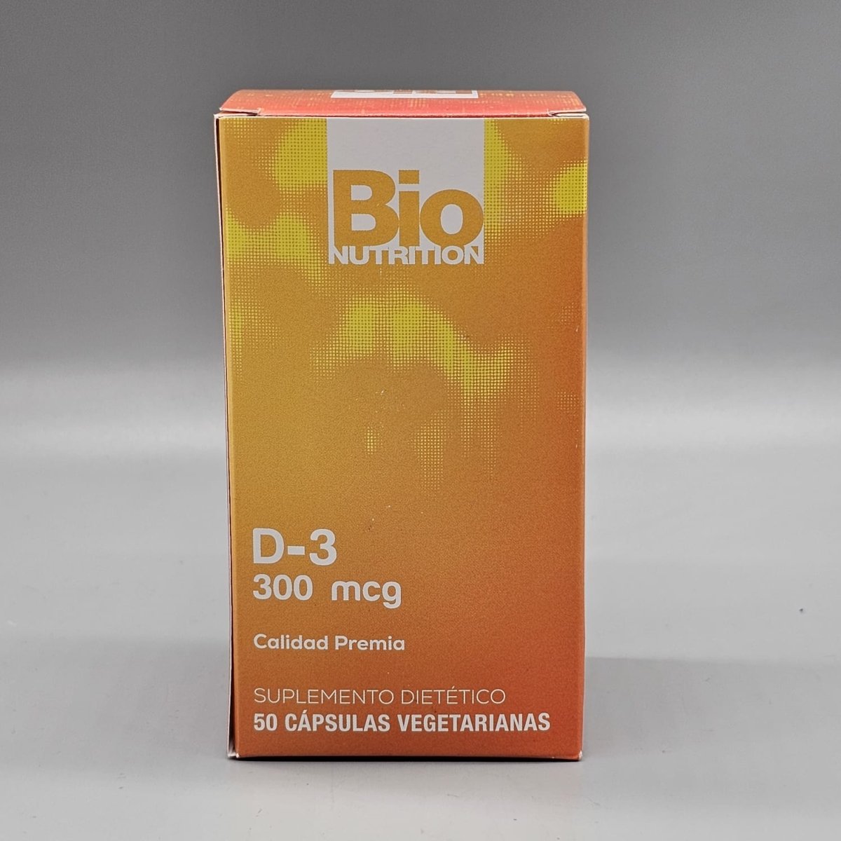 Vitamina D3 12.000 UI (300 mcg) Bio Nutrition, 50 Cápsulas Vegetales — detalle del producto