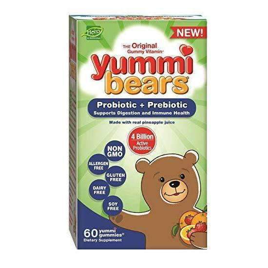 Yummi bears - Probiotic & Prebiotic 60 gummies (foto de archivo)