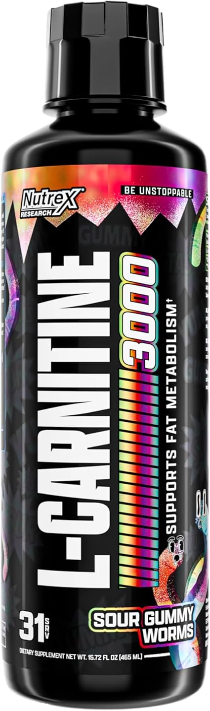 Nutrex Carniburn Fuego Sour Gummy Worms