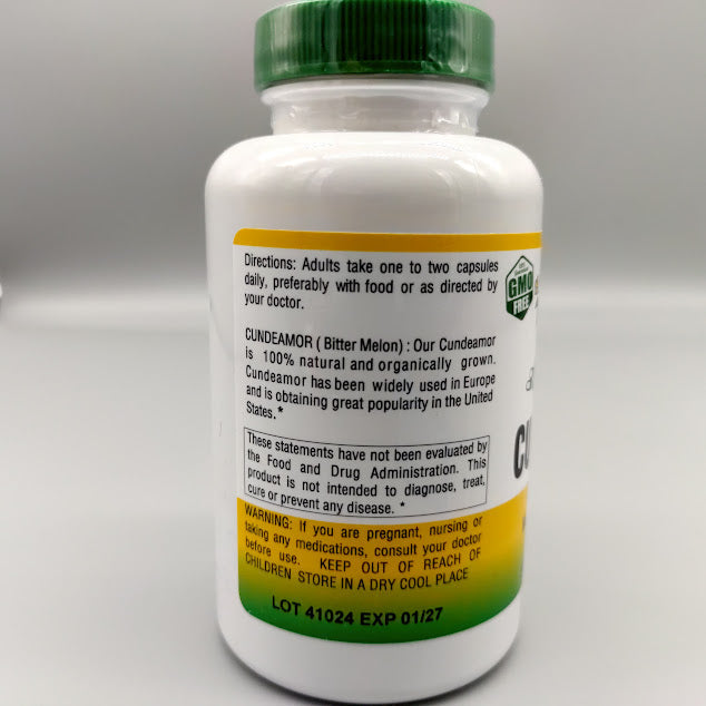 Controla tu azúcar con Cundeamor - Melón Amargo 500mg