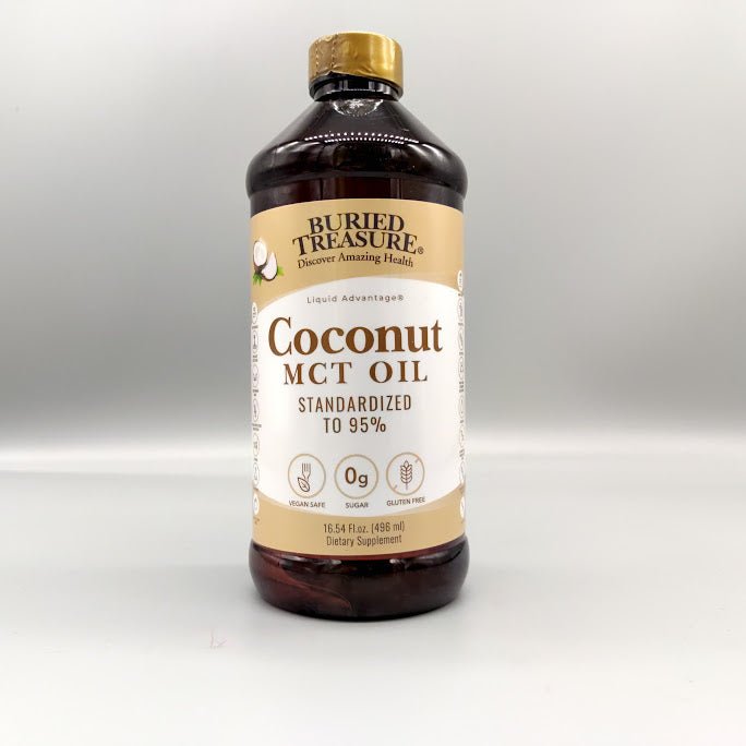 Aceite de coco Coconut Oil MCT - 16 fl oz de Buried Treasure