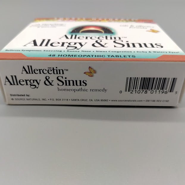 Allercetin - Allergy &amp; Sinus 48 tablets