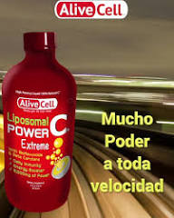 Power C Liposomal de AliveCell, envase de 16 oz (foto de archivo)