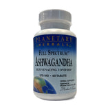 Planetary Herbals Full Spectrum Ashwagandha 570 mg, 60 Tablets
