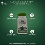 Cáscara Sagrada Nature's Way, Alivio del Estreñimiento Ocasional