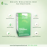 Brain Wellness 60 Cápsulas Bio Nutrition para Memoria y Enfoque