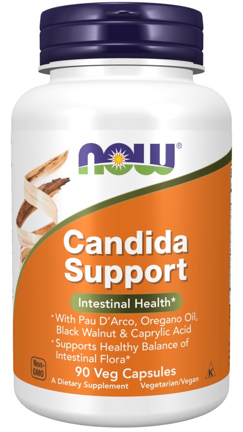 Candida Support 180 Veg Capsules de Now Foods
