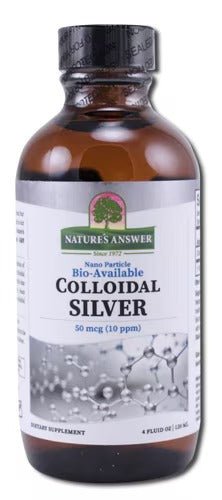 Colloidal Silver Liquid 50 mg de Nature's Answer