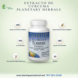 Full Spectrum Turmeric Extract Planetary Herbals 450 mg, 30 Tablets