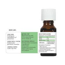 Essential Oil Eucalyptus, Lemon (eucalyptus citriodora) – Aura Cacia 0.5 oz