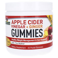 Apple Cider Vinegar & Ginger Gummies (45 gomitas)