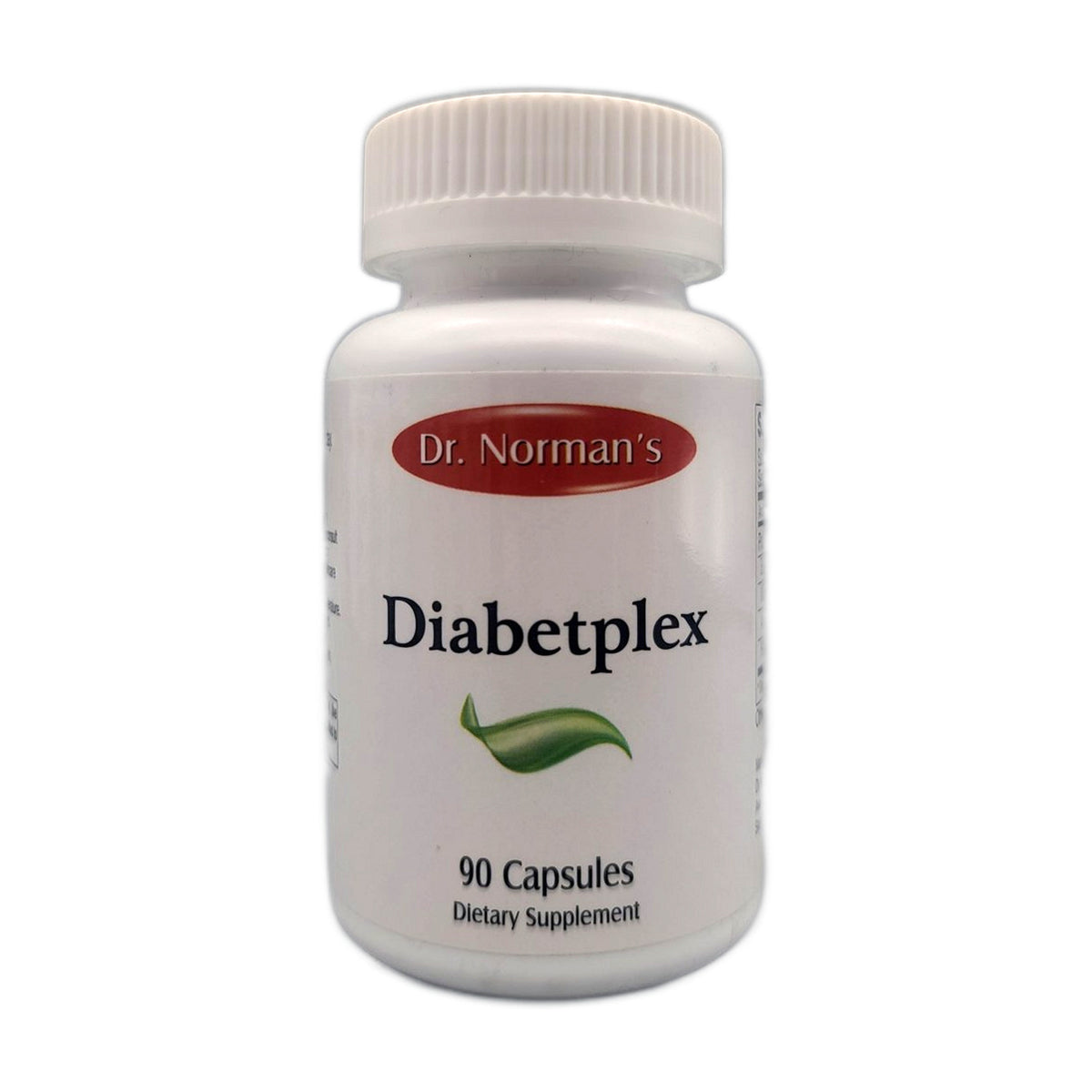 Frasco de Diabetplex Dr. Norman's, 90 cápsulas, suplemento dietético