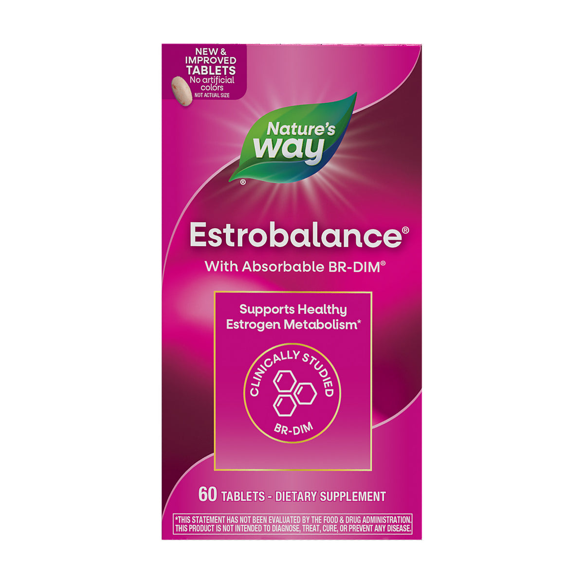 Estrobalance Nature’s Way con BR-DIM, 60 tabletas.