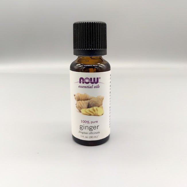 Aceite esencial de jengibre NOW 100% puro Zingiber officinale 1 oz