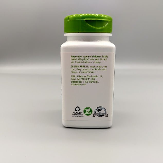 Neem Leaf 950mg - 100 Cápsulas Vegetarianas - Nature's Way — vista lateral