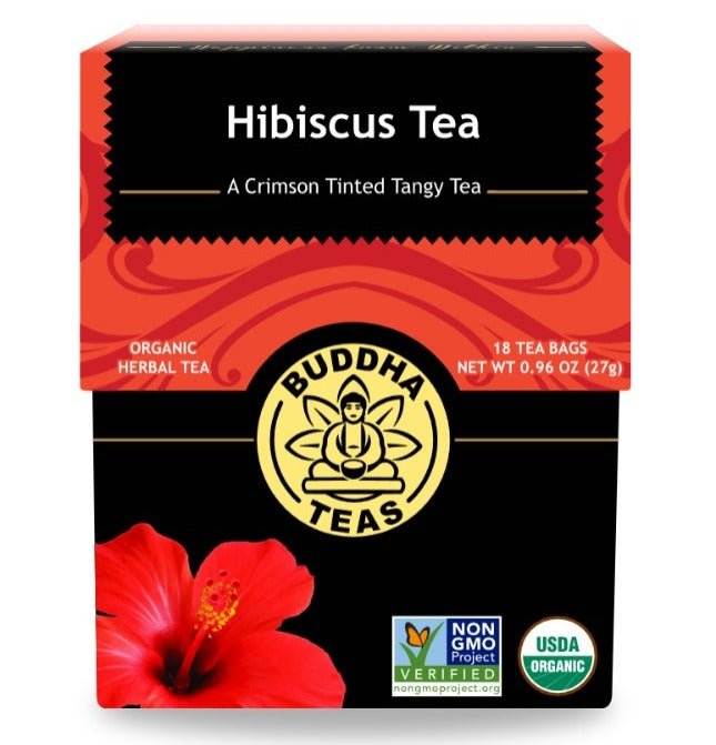 Organic Hibiscus 18 bag Buddha Teas