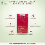 Propóleo de Abeja Bio Nutrition 1,000 mg, Bee Propolis 60 Cápsulas