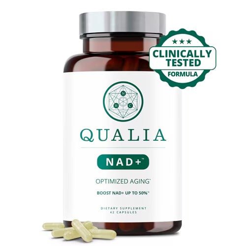 Qualia NAD+ 42 Cápsulas para Energía Celular y Vitalidad