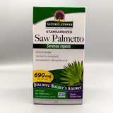 Saw Palmetto 690 mg 120 Cápsulas Veganas para Próstata