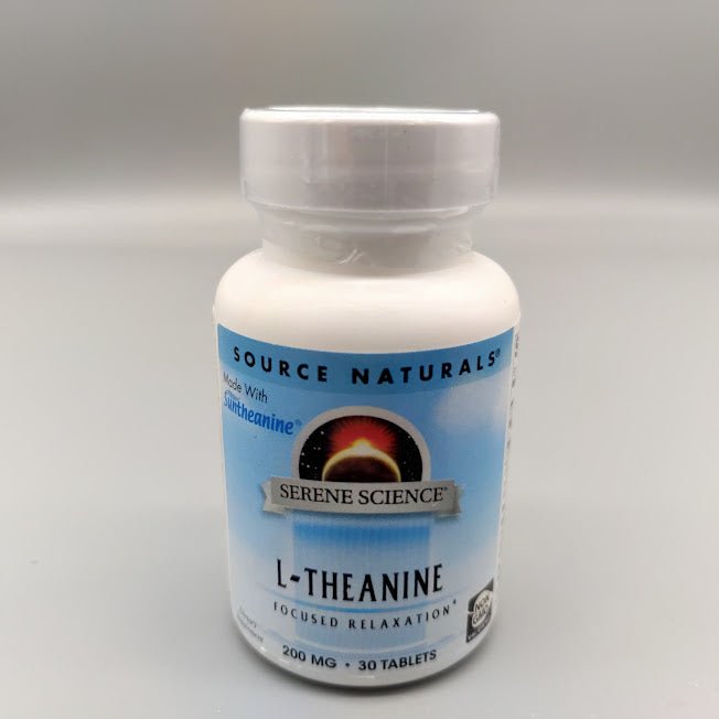 Serene Science® L-Theanine 200 mg 30 Tablet de Source Naturals