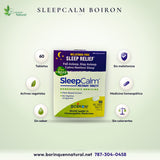 Boiron SleepCalm Melatonin-Free Homeopathic, 60 Meltaway Tablets