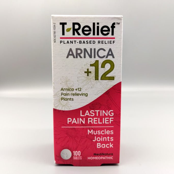 T-Relief 100 Tabletas Homeopático para el Dolor Muscular