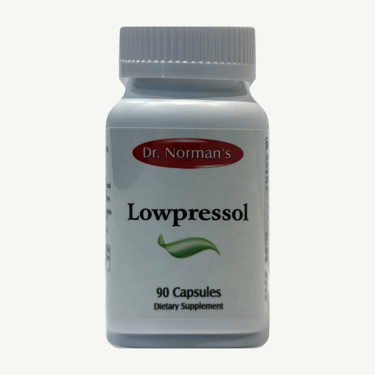 Lowpressol Dr. Norman's: foto real del envase tomada en la tienda Borinquen Natural (1 de 2)