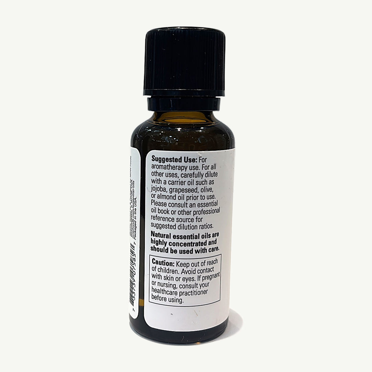 Aceite de menta NOW: foto real del envase tomada en la tienda Borinquen Natural (4 de 4)