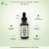 Valerian - Kids - Liquid - Drops - Oil - 1oz