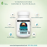 Mejora tu memoria y concentración con Vinpocetina 10 mg