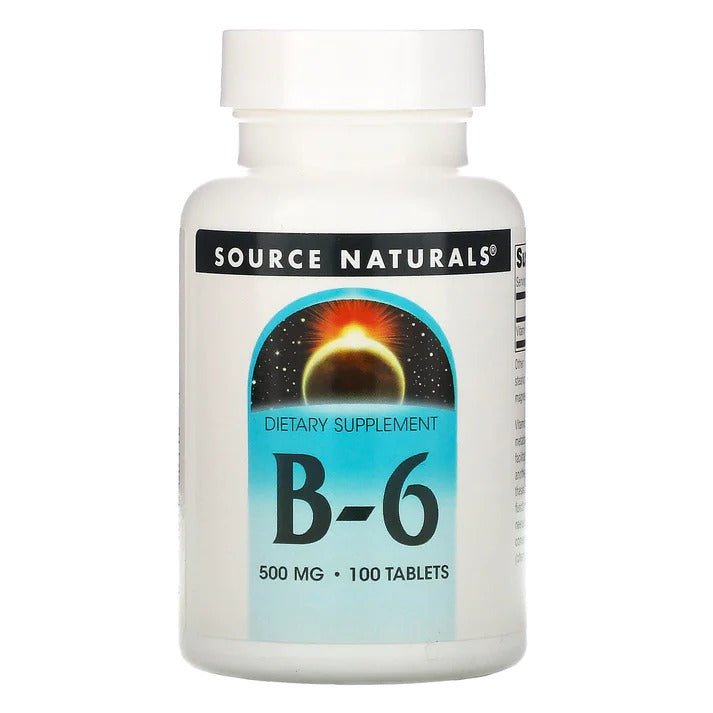 Vitamin B-6 500 mg de Source Naturals