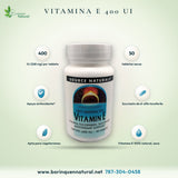 Vitamin E - 400 IU - 50 Tablets - Source Naturals