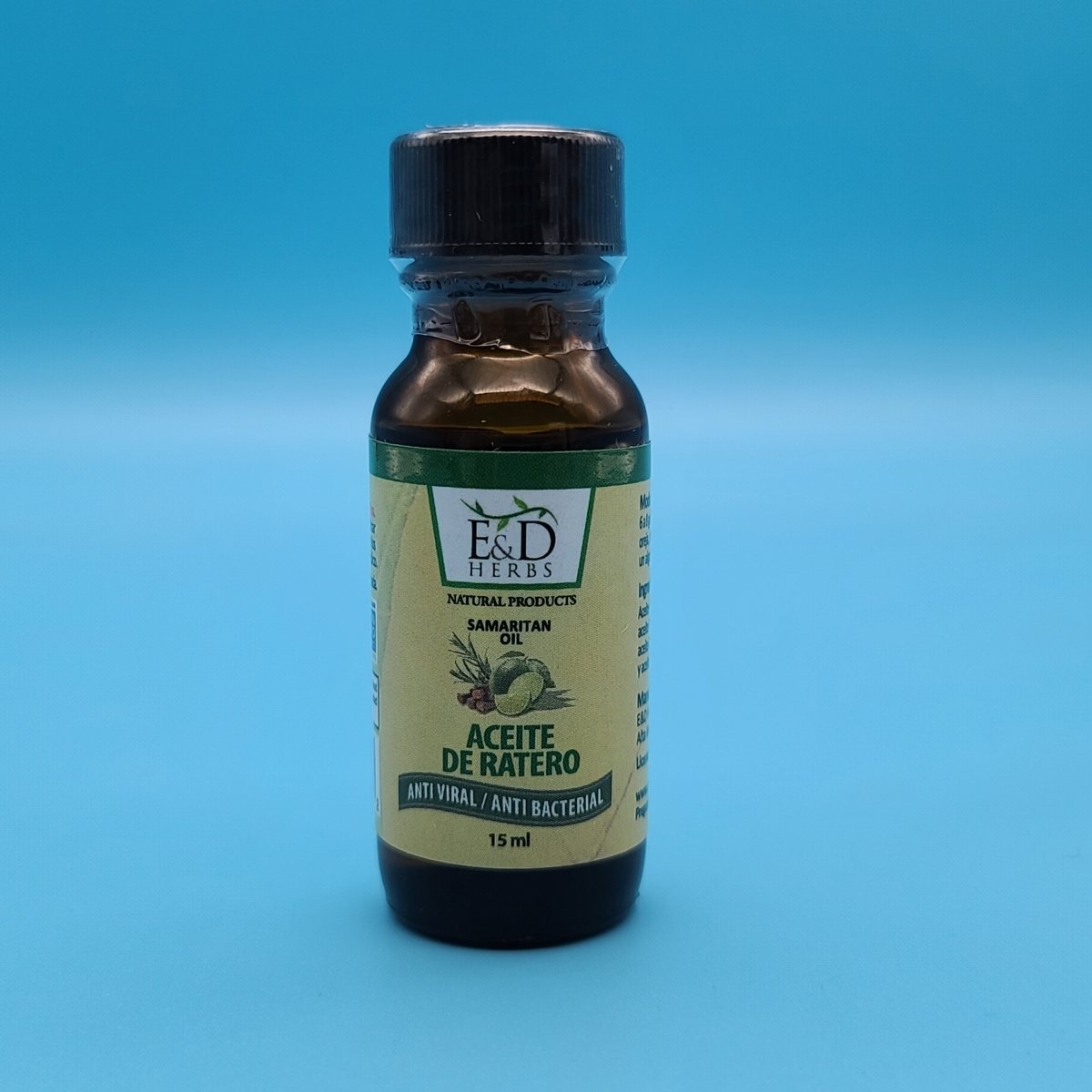 Aceite de Ratero - Thieves Oil - AntiViral - LAB Certified - 15ml - 1/2 oz