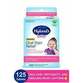 Baby Oral Pain Relief Tablets 125 Tablet de Hyland's