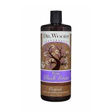 Jabón Negro Africano sin Fragancia 8 oz para Piel Sensible de Dr. Woods