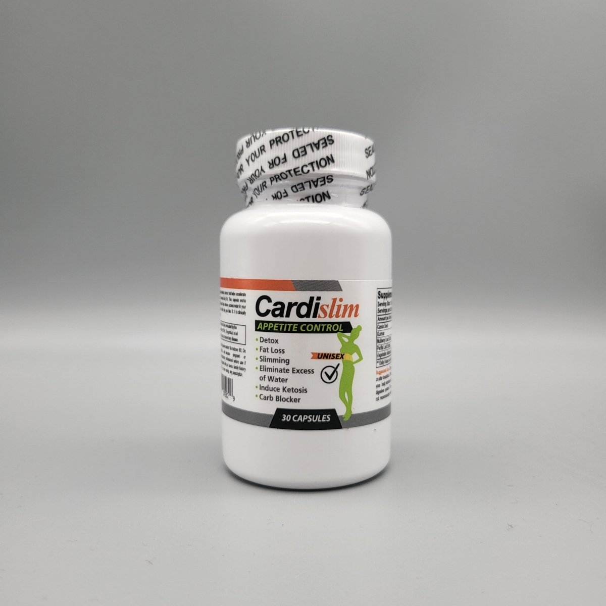 Cardislim 30 cápsulas control de apetito unisex