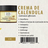 Crema de Caléndula 1 oz para Piel Irritada y Resequedad