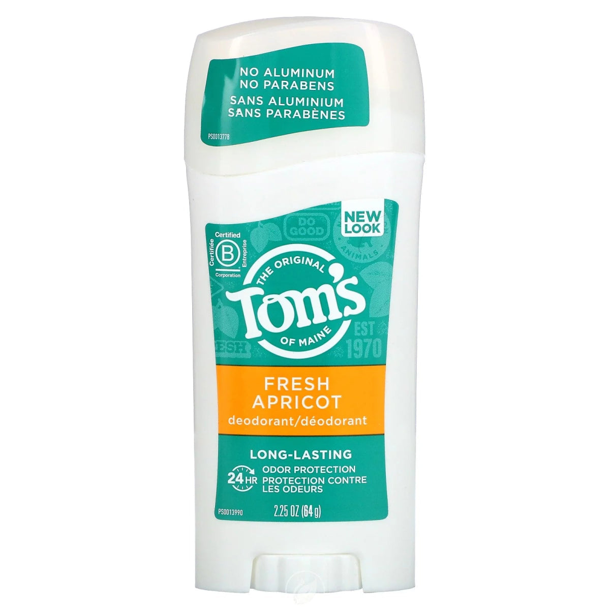 DEO STK LNG LSTNG APRICOT 2.25OZ TOM'S OF MAINE