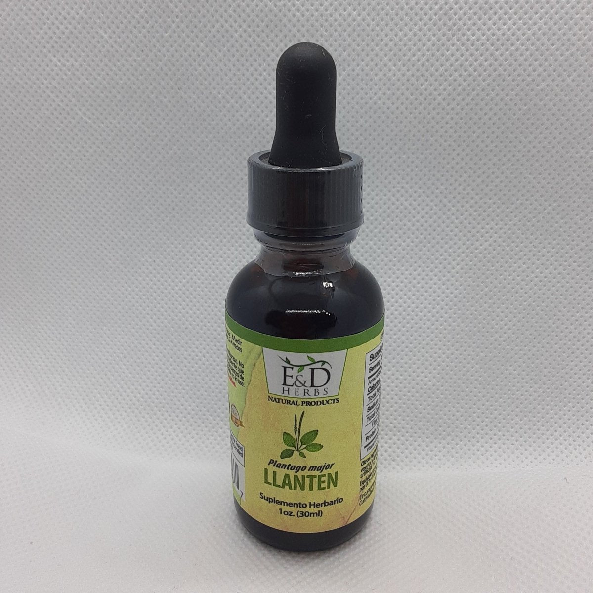 E&amp;D Herbs - Llanten Natural Products 1oz de E &amp; D Herbs
