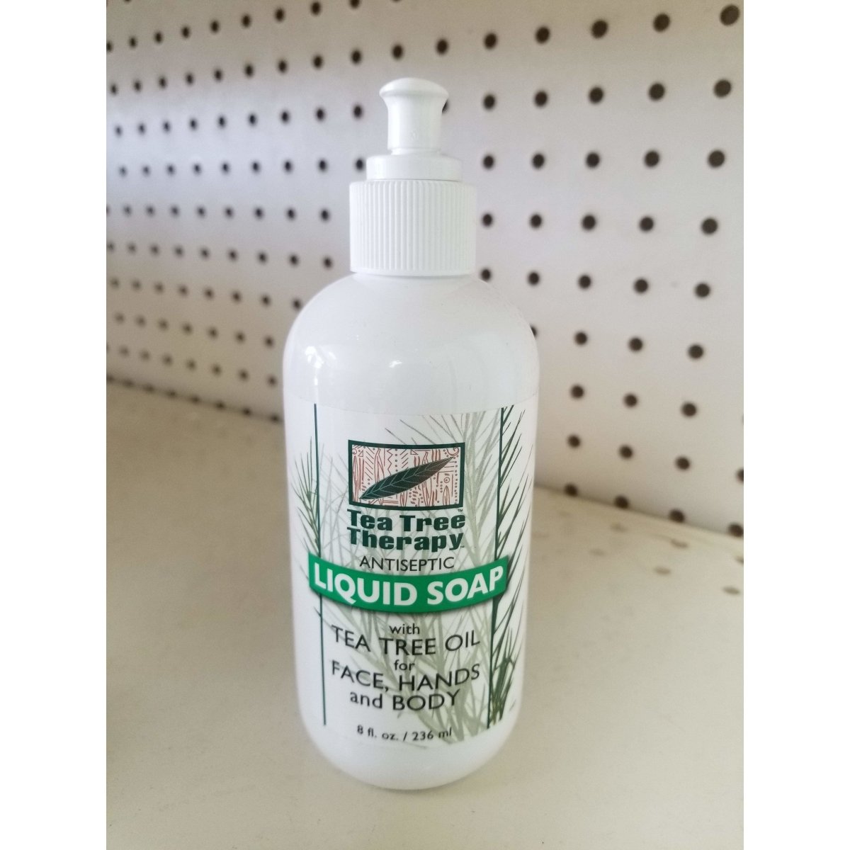 Jabón líquido Tea Tree Therapy 8 oz con aceite de árbol de té