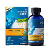 Organic Kids Cough Syrup &amp; Mucus Relief + Immunity Boost Day Time 4OZ