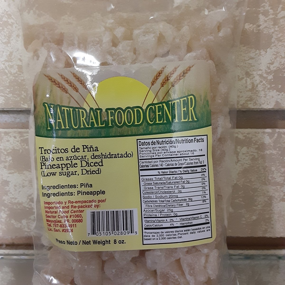 Pineapple Dices 8oz