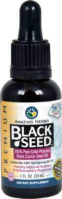 Premium Black Seed Oil 1 OZ de Amazing Herbs