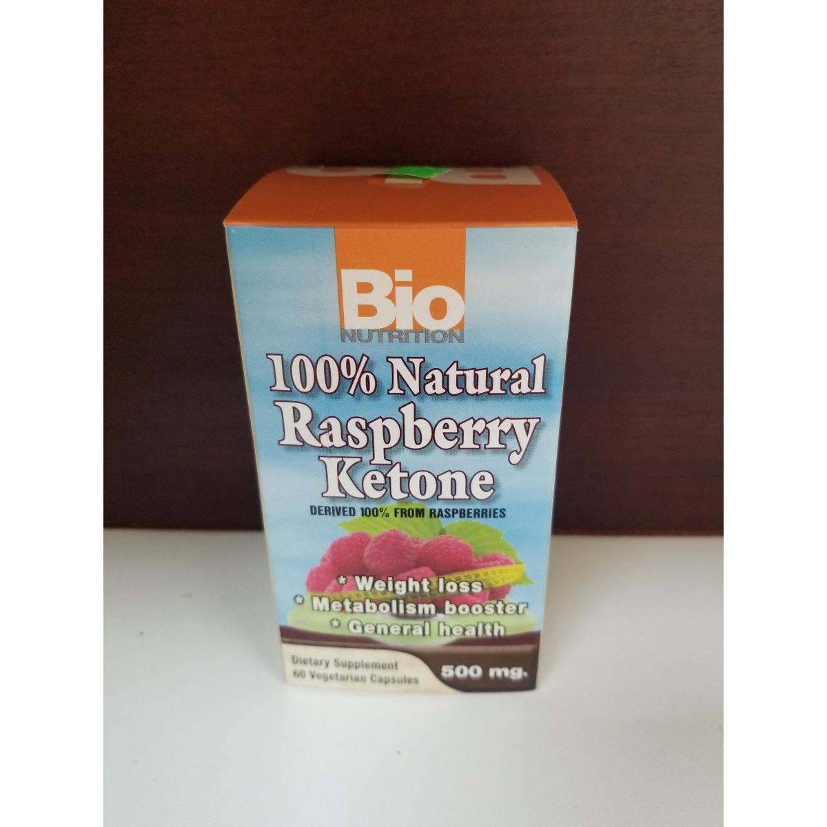 Raspberry Ketone 100% Natural 60 Cápsulas Vegetarianas 500mg