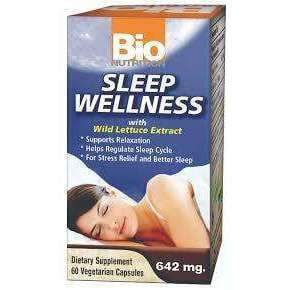 Sleep Wellness - 642mg - 60 Vegetarian Capsules de Bio Nutrition