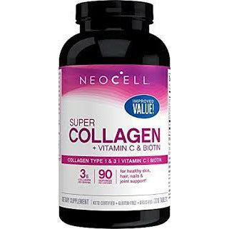 Neocell Super Collagen con vitamina C y biotina 270 tabletas