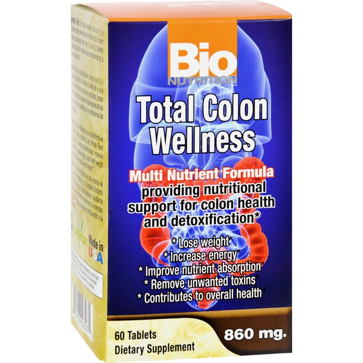 Total Colon Wellness, 60 Tablets de Bio Nutrition