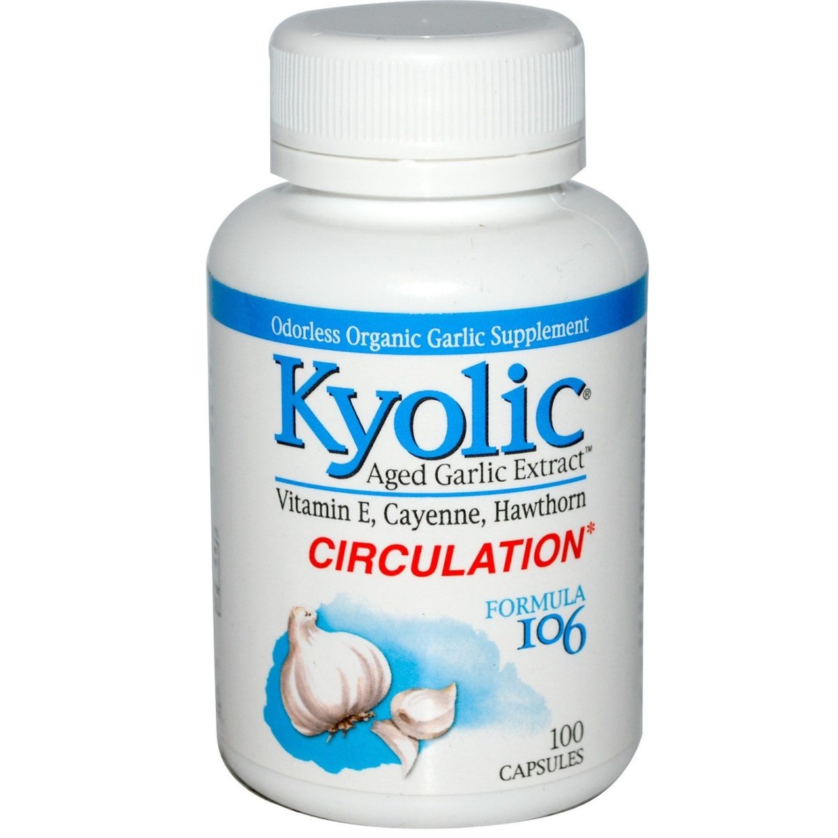 Vitamin E, Cayenne, Hawthorn - Circulation - Formula 106 - 100 Capsules